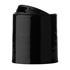 20-410 Black PP Smooth Wall Disc Top Cap