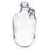 0.5 Gallon Clear Glass Handleware Jug 38-405 Neck Finish - Top View