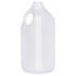 0.5 Gallon Natural HDPE Handleware Jug 38-400 Neck Finish-Front View