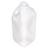 0.5 Gallon Natural HDPE Handleware Jug 38-400 Neck Finish-Top View