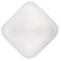 0.5 Gallon Natural HDPE Handleware Jug 38-400 Neck Finish-Bottom View