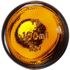 100 ml Amber Glass Dropper Bottle 18 mm Neck Finish-Bottom View