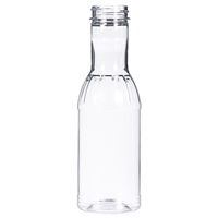 12 oz Clear PET Bottle 38-400 Neck Finish-Front View