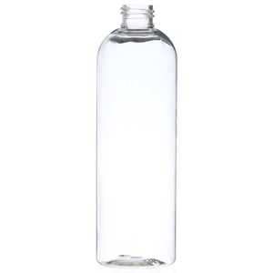 12 oz Clear PET Bullet Bottle 24-410 Neck Finish-Front View