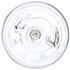 12 oz Clear PET Bullet Bottle 24-410 Neck Finish-Bottom View
