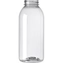 12 oz Clear PET Bullet Bottle 38 mm Neck Finish-Front View