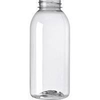 12 oz Clear PET Bullet Bottle 38 mm Neck Finish-Front View