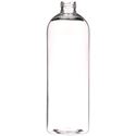 16 oz Clear PET Bullet Bottle 24-410 Neck Finish-Front view