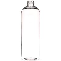 16 oz Clear PET Bullet Bottle 24-410 Neck Finish-Front view