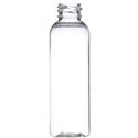 2 oz Clear PET Bullet Bottle 20-410 Neck Finish-Front View