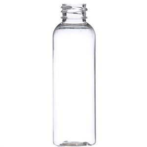 2 oz Clear PET Bullet Bottle 20-410 Neck Finish-Front View
