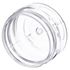 2 oz Clear PET Heavy Wall Jar 58-400 Neck Finish-Front View
