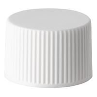 20-410 White PP Continuous Thread Closure, F217 Foam Liner