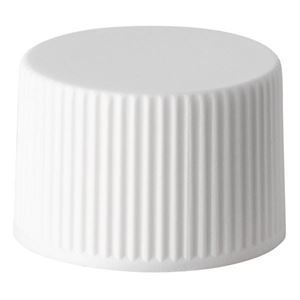20-410 White PP Continuous Thread Closure, F217 Foam Liner