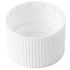 20-410 White PP Continuous Thread Closure, F217 Foam Liner