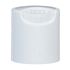 20-410 White PP Smooth Wall Disc Top Cap