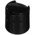 24-410 Black PP Smooth Wall Disc Top Cap