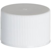 24-410 White PP Continuous Thread Closure, F217 Foam Liner