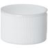 24-410 White PP Continuous Thread Closure, F217 Foam Liner