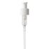 24-410 White PP Dispensing Pump, 8-3/4" Dip Tube