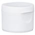 24-410 White PP Flip Top Cap, 0.125 Inch Orifice