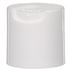 24-410 White PP Smooth Wall Disc Top Cap