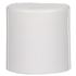 24-410 White PP Smooth Wall Disc Top Cap