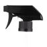 28-400 Black PP Trigger Sprayer, 9" Dip Tube, 0.9 ml Output