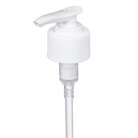 28-410 White PP Dispensing Pump, 8-3/4" Dip Tube