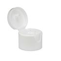 28-410 White PP Flip Top Cap, 0.250 Inch Orifice