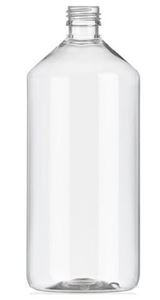 32 oz Clear PET Bottle 28-410 Neck Finish, Round Base