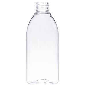 32 oz Clear PET Bottle 28-410 Neck Finish-Front View