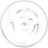 32 oz Clear PET Bullet Bottle 28-410 Neck Finish-Bottom View