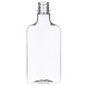 375 ml Clear PET Liquor Bottle 28 mm Kerr Neck Finish-Front View
