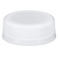 38 mm White DBj Tamper Evident Closure, Unlined