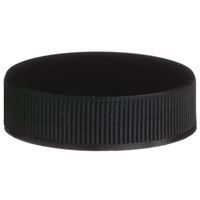 38-400 Black PP Continuous Thread Closure, Poly Vinyl Liner