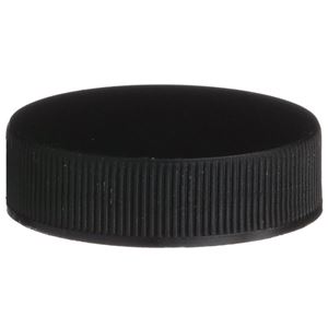 38-400 Black PP Continuous Thread Closure, Poly Vinyl Liner