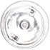 4 oz Clear PET Bullet Bottle 20-410 Neck Finish-Bottom View