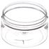 4 oz Clear PET Heavy Wall Jar 70-400 Neck Finish-Side View