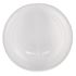 4 oz Natural HDPE Cylinder Round Bottle 24-410 Neck Finish-Bottom View