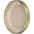 53 mm Gold Metal Lug Closure, Plastisol Liner