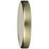 53 mm Gold Metal Lug Closure, Plastisol Liner