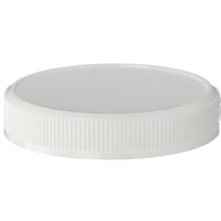 58-400 White PP Continuous Thread Closure, F217 Foam Liner