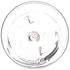 8 oz Clear PET Bullet Bottle 24-410 Neck Finish-Bottom View