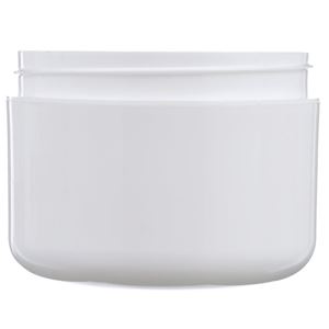 8 oz White PP Outer PP Inner Double Wall Jar 89-400 Neck Finish