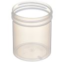 Picture of 4 oz Natural PP Straight Sided Jar 58-400 Neck Finish, Flat Base