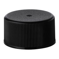 Picture of 24-414 Black PP Continuous Thread Closure, F217 Foam Liner