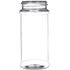 8.4 oz Clear PET Spice Jar 53-485 Neck Finish (Front View))