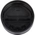 53-485 Black PP Dual Flip Top Cap - Open View