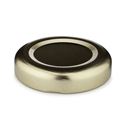 Picture of 38 mm Gold Metal Lug Closure, Plastisol Liner